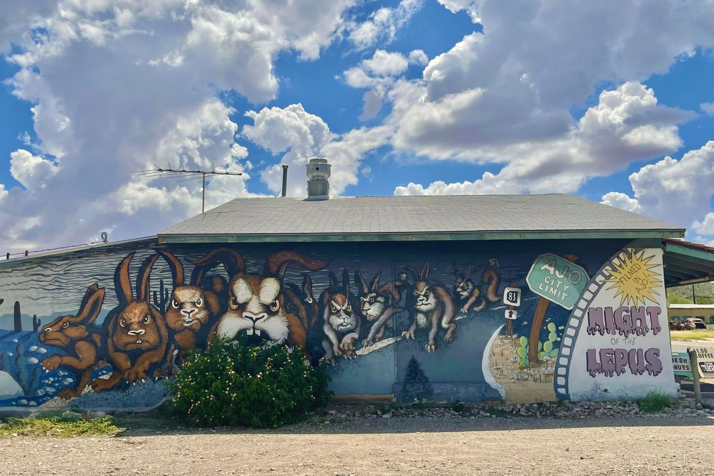 Ajo: Night of the Lepus Mural