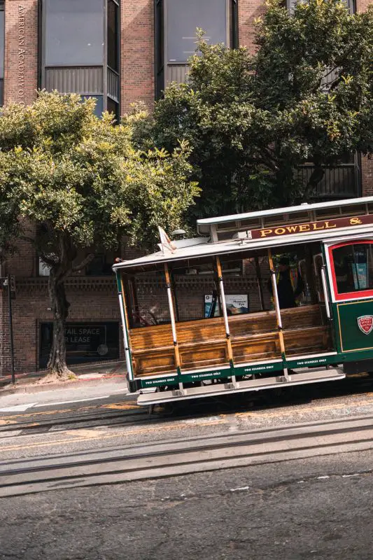 San Francisco erstreckt sich über 42 Hügel - für die Cable Cars kein Problem