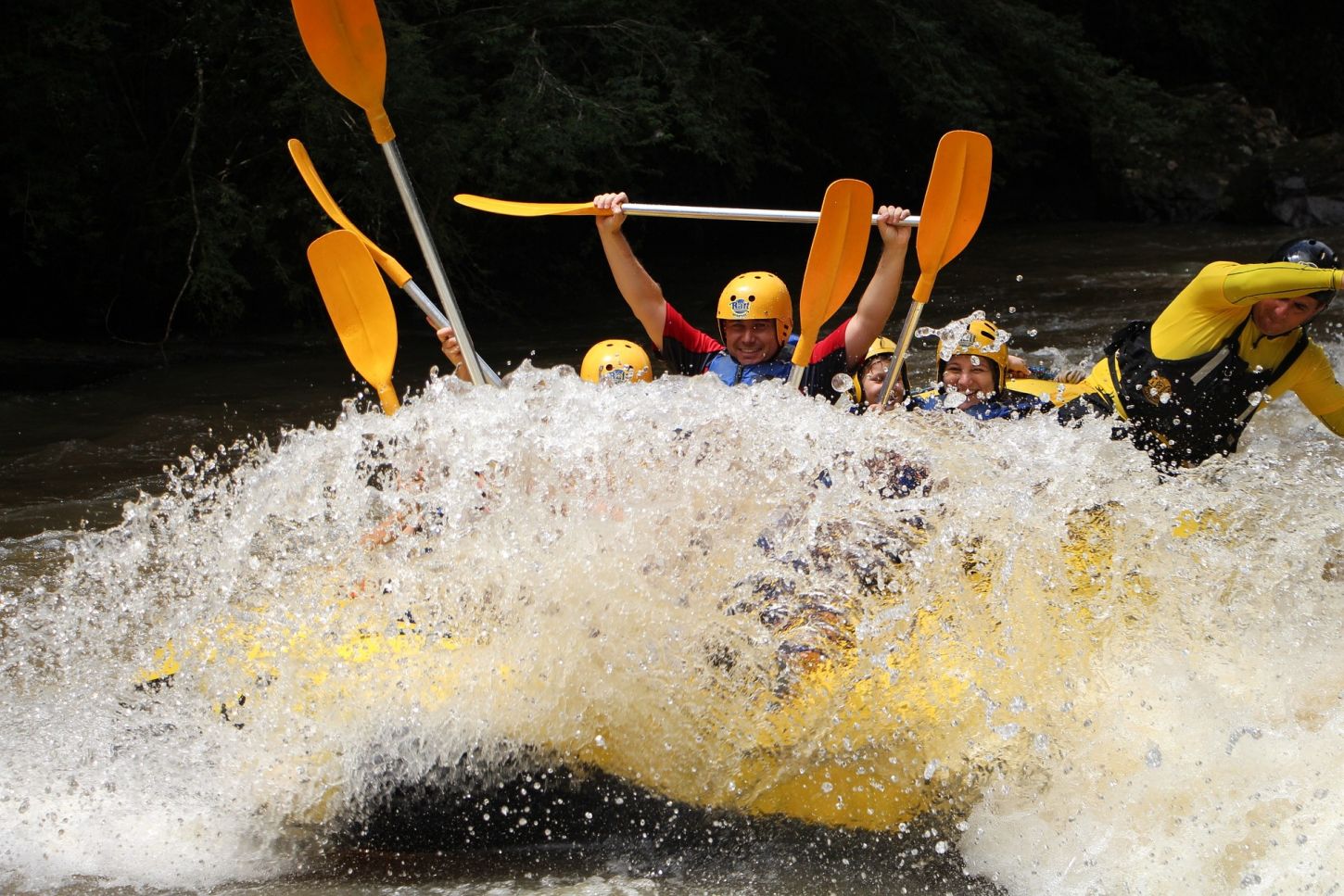 Auch das gibt es: Wildwasser Rafting in New Hampshire