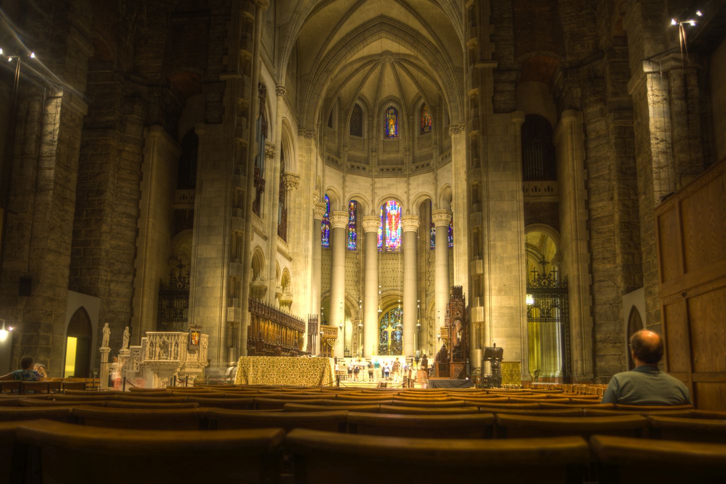 Blick in die Kathedrale Saint John the Divine