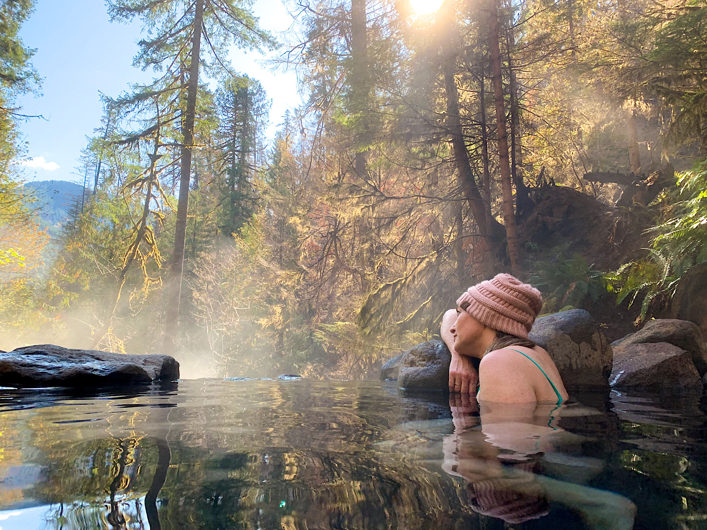 Abschalten in Oregon - Terwilliger Cougar Hot Springs