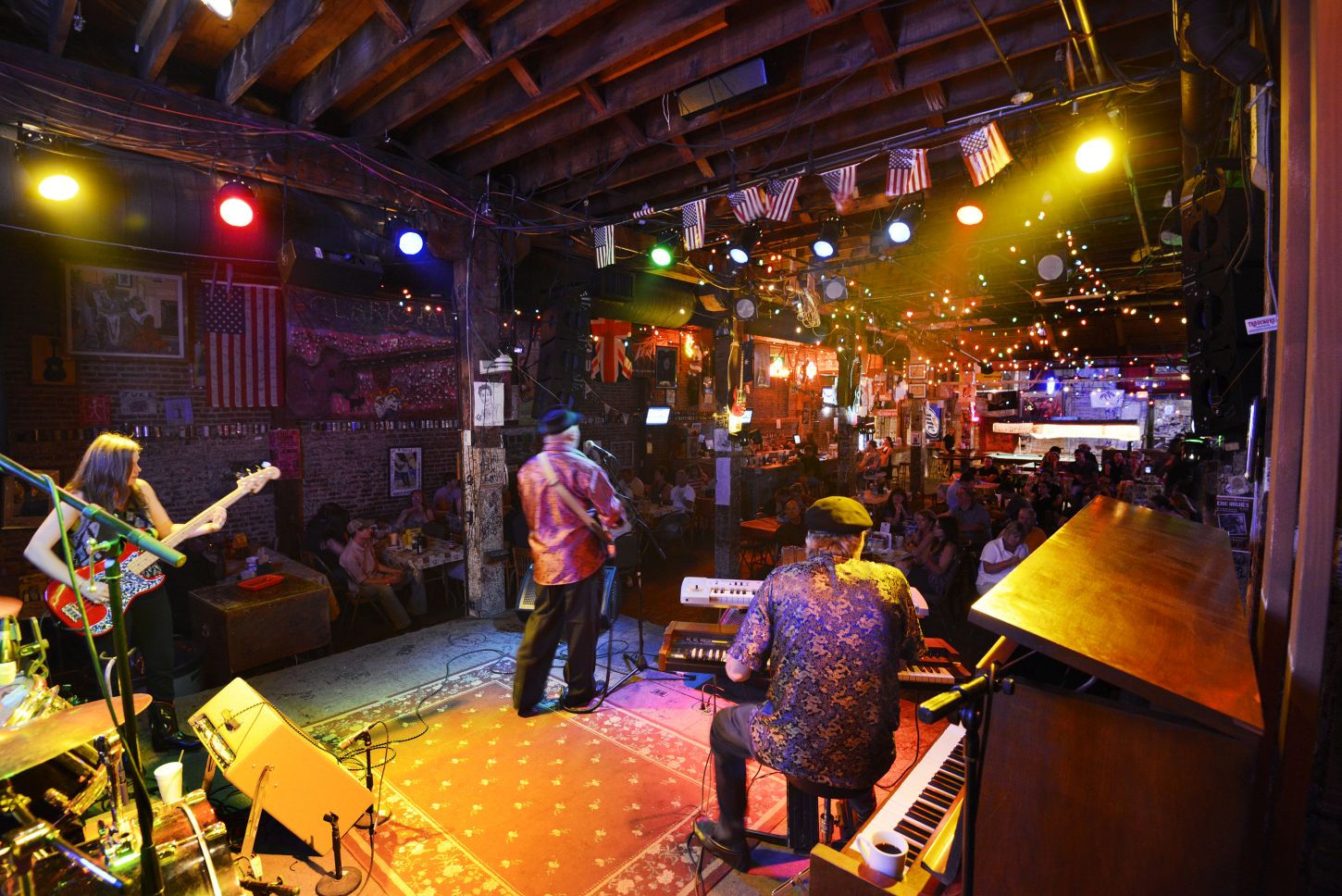 Morgan Freemans Bluesclub Ground Zero in Clarksdale, Mississippi