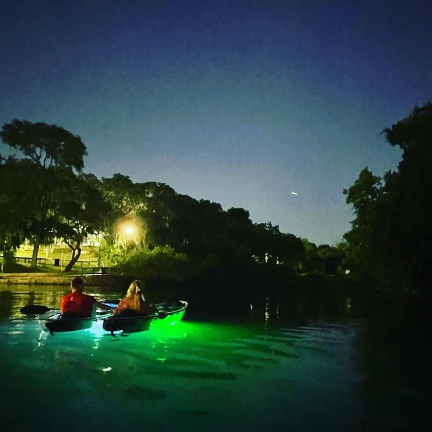 LED Canoes - New Braunfels