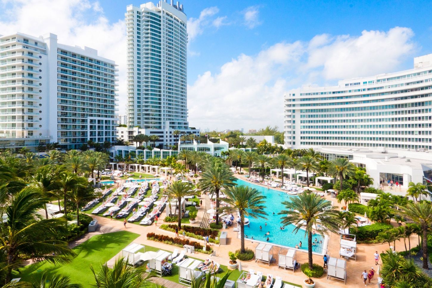 Das Fontainebleau Hotel in Miami