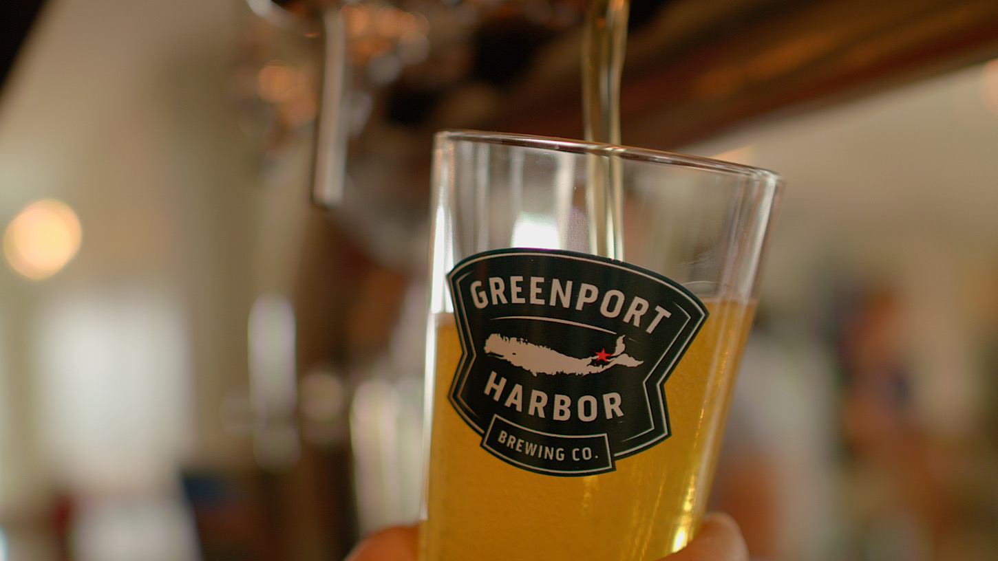 Ein Weizen der Greenport Harbor Brewing Company