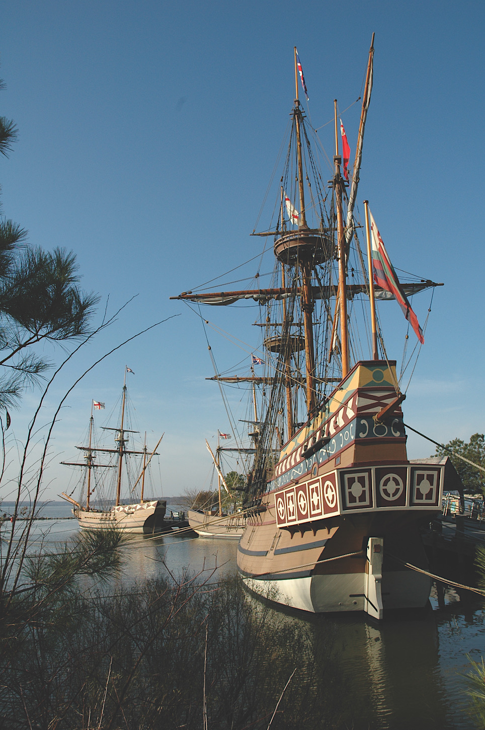 Jamestown: Nachbau der Schiffe von 1607