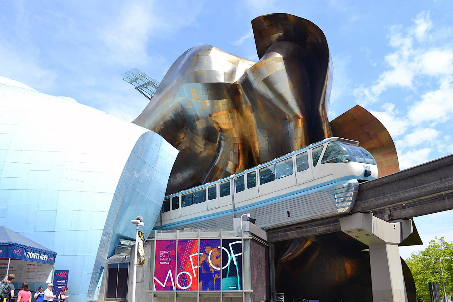 Das Museum of Pop Culture in Seattle
