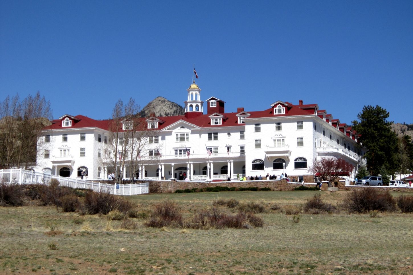 Das Stanley Hotel in Colorado, welches Stephen King als Inspiration für das Hotel im Buch diente
