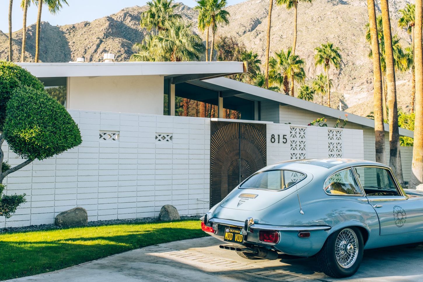 Auch das ist Leben in Kalifornien: Designervilla in Palm Springs