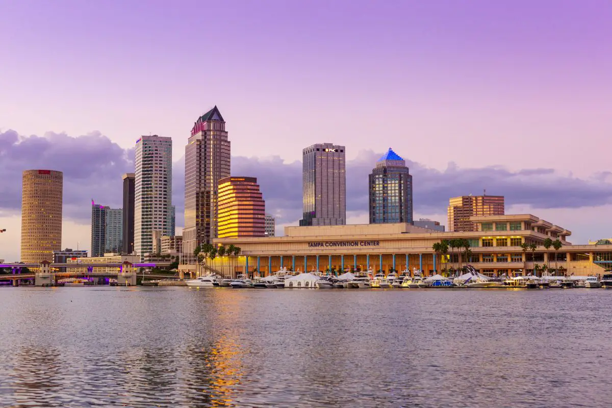 Die Skyline von Tampa