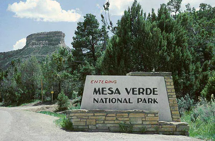 Eingang Mesa Verde N. P.