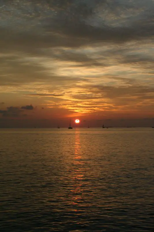 Sonnenuntergang vor Key West