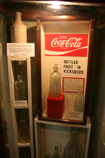 Eine der ersten Coca-Cola Flaschen