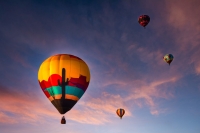 Heißluftballon-Festivals und magische Sonnenaufgänge: Arizona aus der Luft entdecken