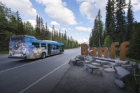 Banff National Park / Moraine Lake: Straße gesperrt, Shuttlebus Service jetzt Pflicht