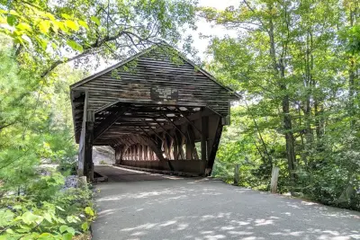 Covered Bridge in Albany, New Hampshire