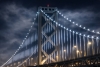 Neue Lichtershow über der Bucht: San Franciscos Bay Bridge leuchtet wieder