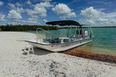 Mit diesem Boot waren wir unterwegs