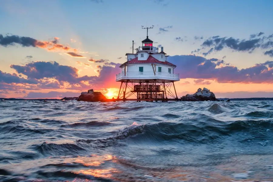Thomas Point Lighthouse in Maryland