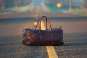 Praktisch und robust: Duffle Bags - Highway bei Waco, Texas