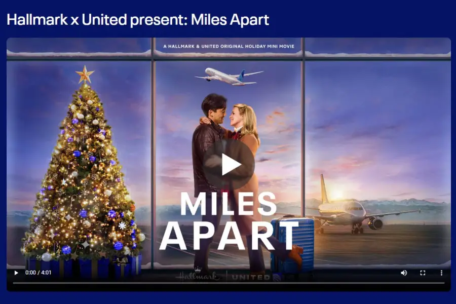 Der United Airlines Weihnachts-Kurzfilm 2025: „Miles Apart“