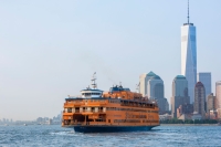 Ein vertrauter Anblick in New York: Die Staten Island Ferry
