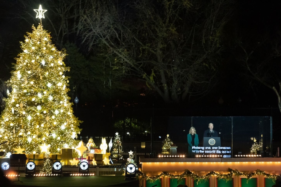 100 Jahre Lichterglanz vor dem Weißen Haus: Der National Christmas Tree feiert Jubiläum