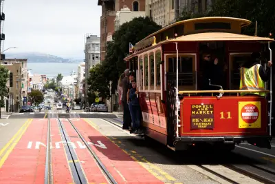 Mit dem Cable Car in San Francisco unterwegs