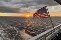 Ein unvergesslicher Sonnenuntergang über dem Charlotte Harbor