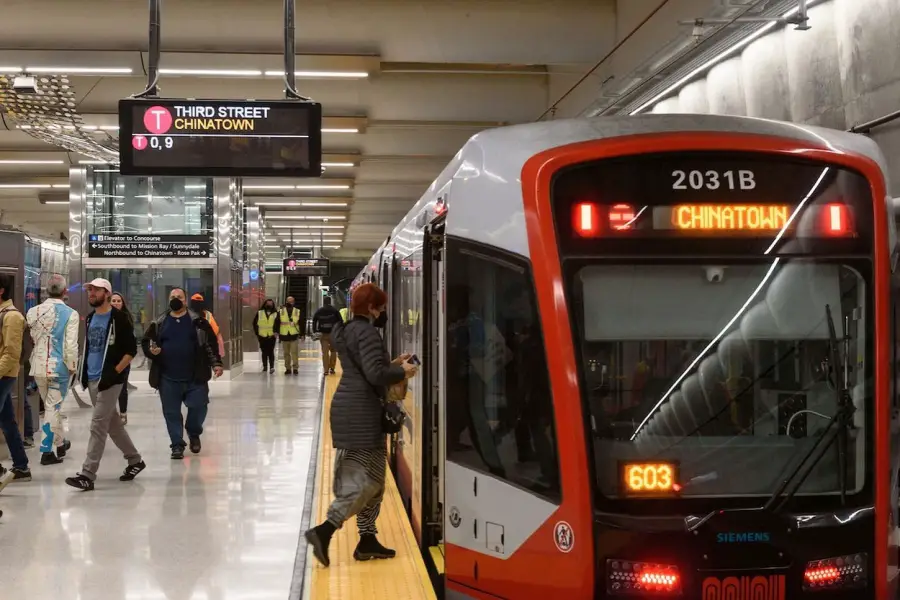 San Francisco verfügt über eine moderne U-Bahn - mit Fahrzeugen von Siemens